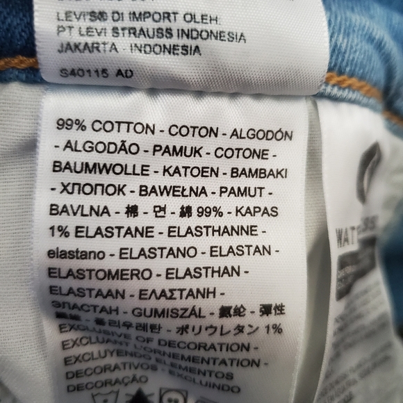 Levi’s Wedgie Icon Fit Jeans size 24 25 26 27 - Picture 13 of 13